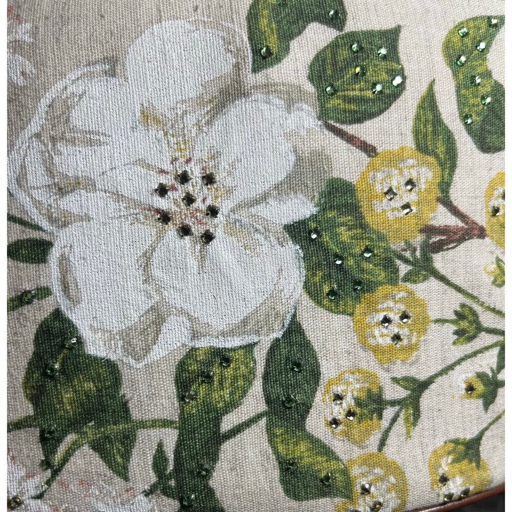Y2K Isabella Fiore Floral Beaded Tote Bag - Picture 15 of 16